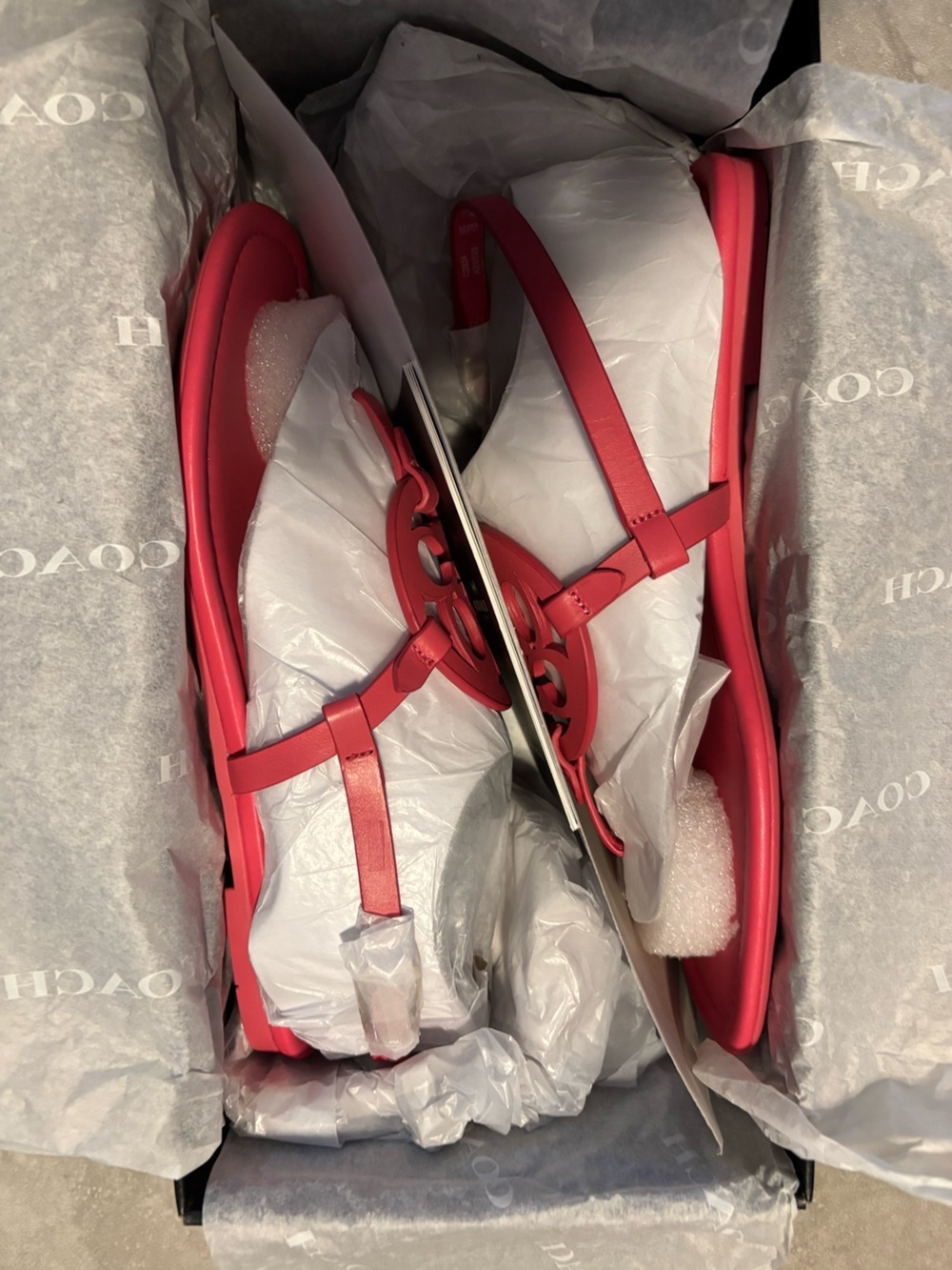 Coach Vibrant Resortwear Jaci Sandals  7 - Picture 2 of 4